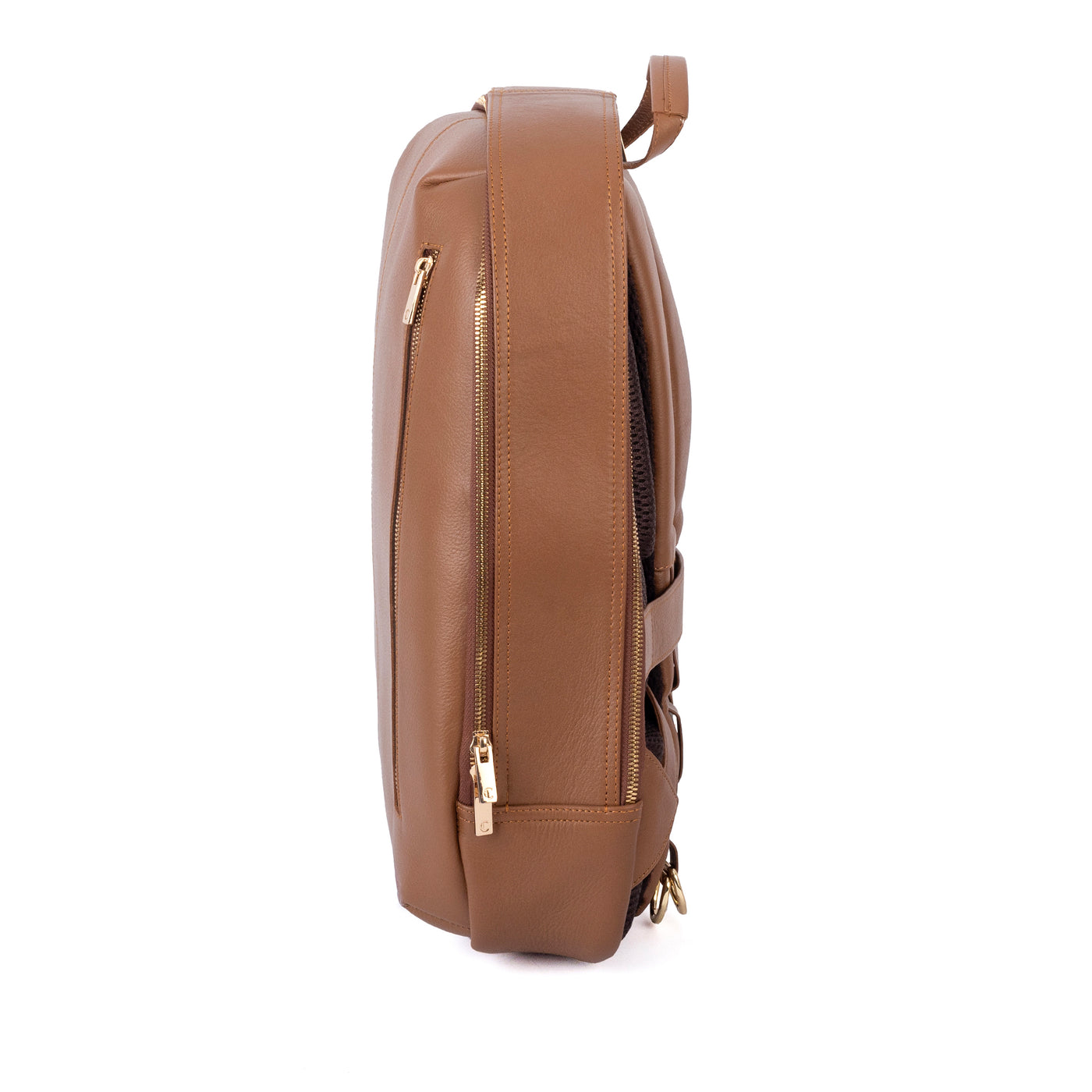 Leather Backpack Tan