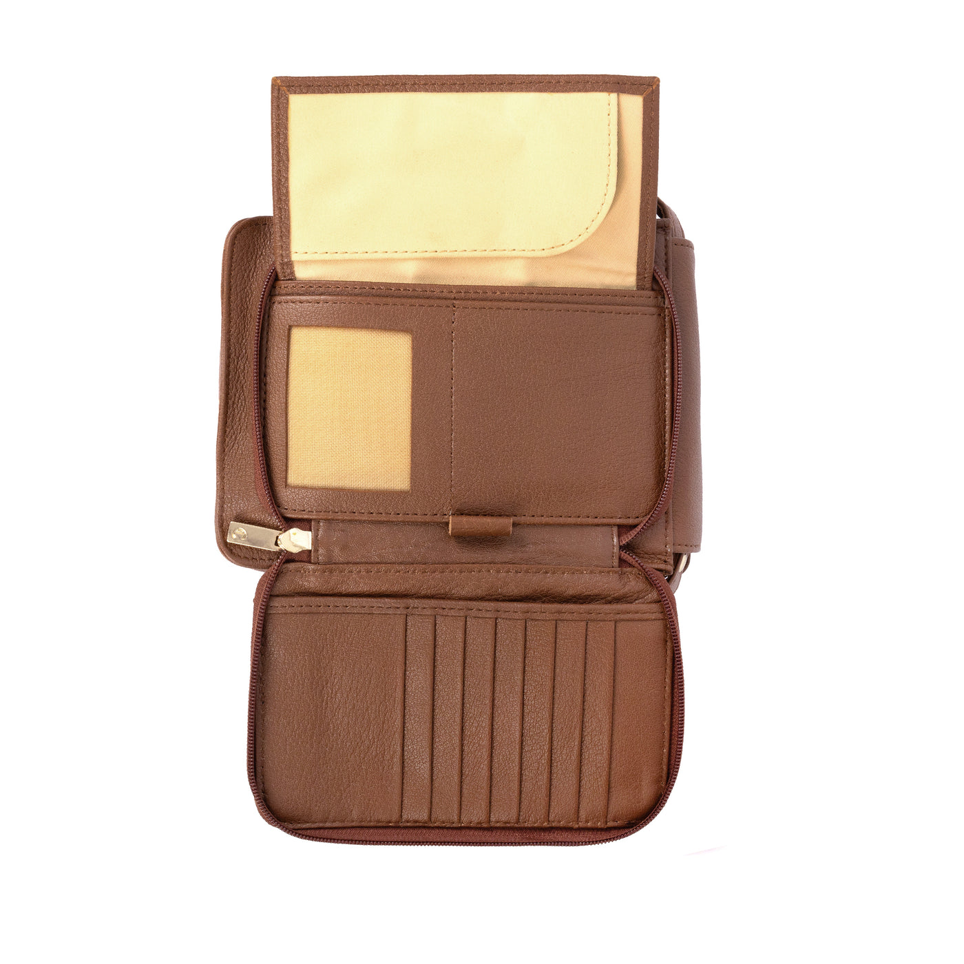 Leather Travel Bag C-TRAVEL BAG-4 TAN