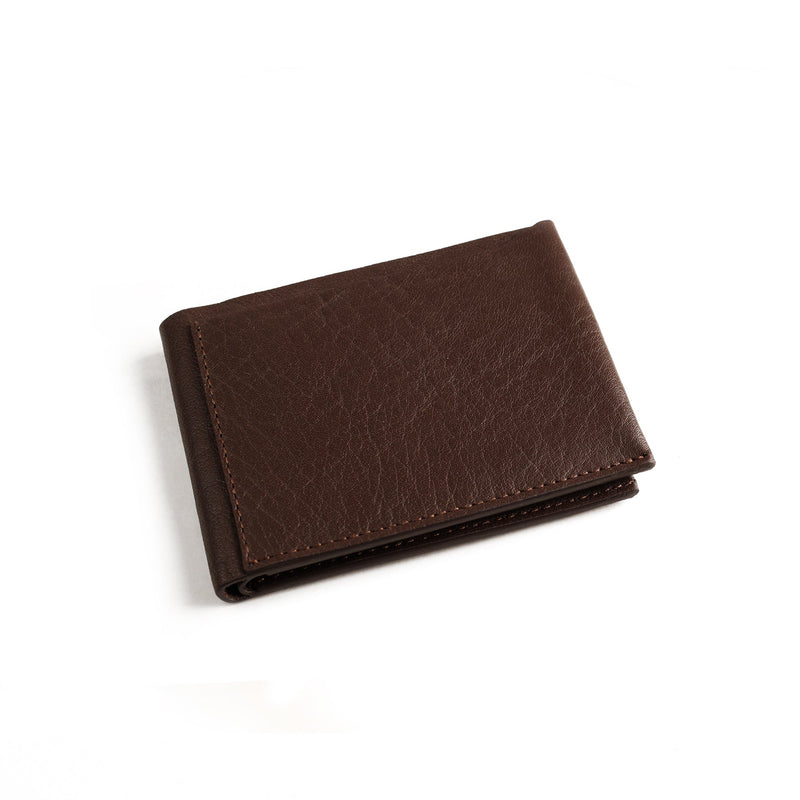 Leather Wallet CW BROWN