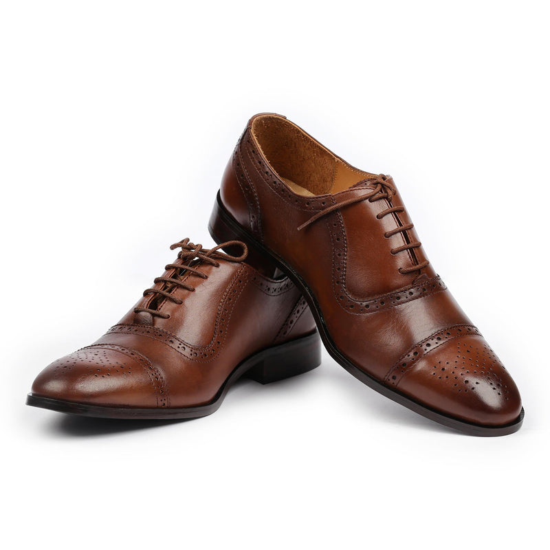 Lenox Oxford Shoes - Brown