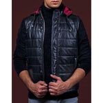 Insignia Leather Jacket (Black)