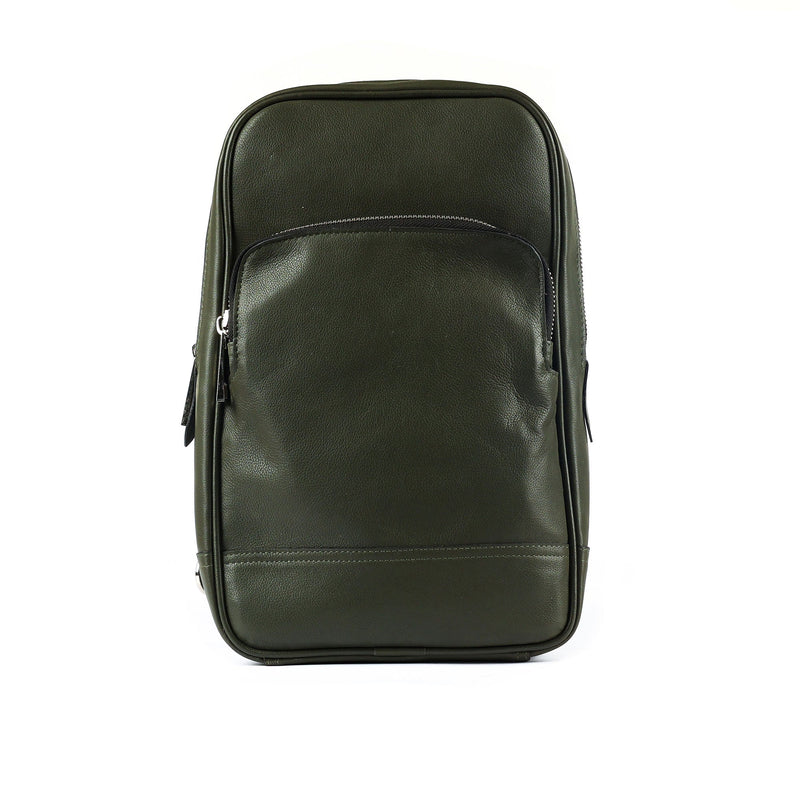 Leather Travel Bag C-TRAVEL BAG-2 GREEN