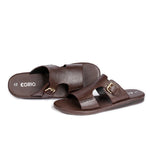 Pelle Slippers (Brown)